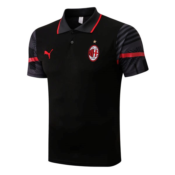 Polo AC Milan 2022 2023 Negro